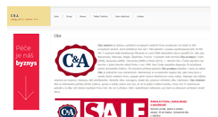 Desktop Screenshot of c-a-a-moda.info